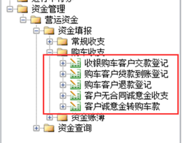 用勤哲Excel服务器开发4S店新车销售系统 - 客户交款环节会计分录生成