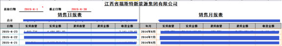 福斯特新能源集团应用勤哲Excel服务器案例-10